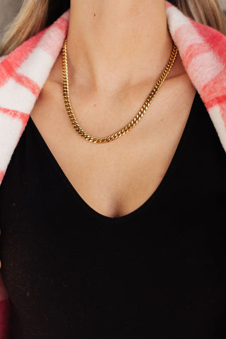 Chain Reaction Gold Plated Choker-OS-[option4]-[option5]-[option6]-[option7]-[option8]-Womens-Clothing-Shop