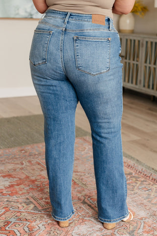Genevieve Mid Rise Vintage Bootcut Jeans-[option4]-[option5]-[option6]-[option7]-[option8]-Womens-Clothing-Shop