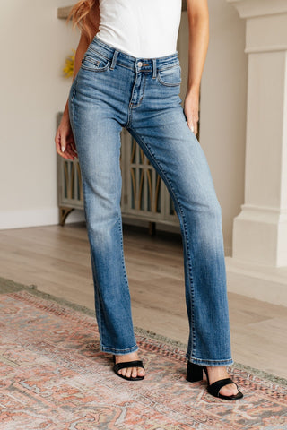 Genevieve Mid Rise Vintage Bootcut Jeans-[option4]-[option5]-[option6]-[option7]-[option8]-Womens-Clothing-Shop