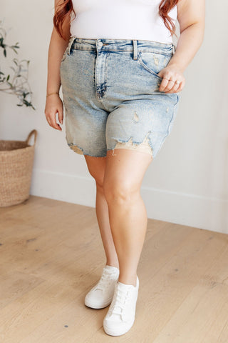 Cindy High Rise Mineral Wash Distressed Boyfriend Shorts-[option4]-[option5]-[option6]-[option7]-[option8]-Womens-Clothing-Shop