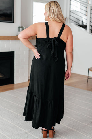 Nightlife Tie Back Maxi Dress-[option4]-[option5]-[option6]-[option7]-[option8]-Womens-Clothing-Shop