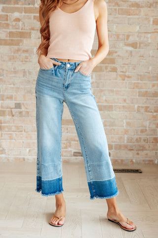Olivia High Rise Wide Leg Crop Jeans in Medium Wash-[option4]-[option5]-[option6]-[option7]-[option8]-Womens-Clothing-Shop