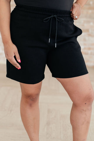 Settle In Dad Shorts in Black-[option4]-[option5]-[option6]-[option7]-[option8]-Womens-Clothing-Shop