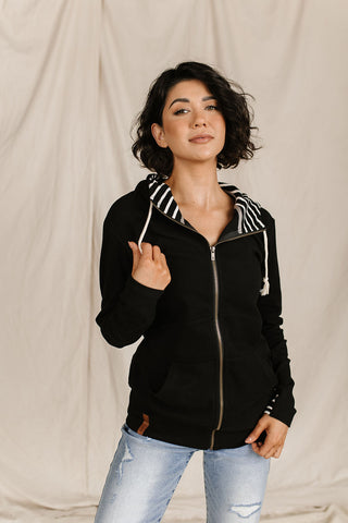 Ampersand Avenue Fullzip Sweatshirt | No Body To Love-[option4]-[option5]-[option6]-[option7]-[option8]-Womens-Clothing-Shop