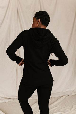 Ampersand Ave Performance Fleece Halfzip Sweatshirt | Poppy Seed-[option4]-[option5]-[option6]-[option7]-[option8]-Womens-Clothing-Shop