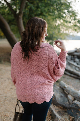 Designed For Details Sweater In Dusty Pink-[option4]-[option5]-[option6]-[option7]-[option8]-Womens-Clothing-Shop
