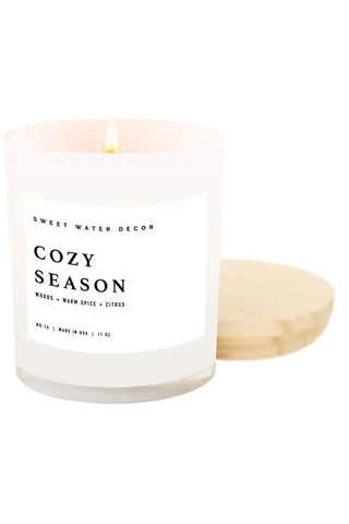 PREORDER: White Jar Soy Candles in Various Scents-[option4]-[option5]-[option6]-[option7]-[option8]-Womens-Clothing-Shop