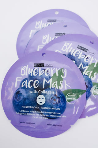 Home For The Holidays Face Masque in Blueberry-[option4]-[option5]-[option6]-[option7]-[option8]-Womens-Clothing-Shop