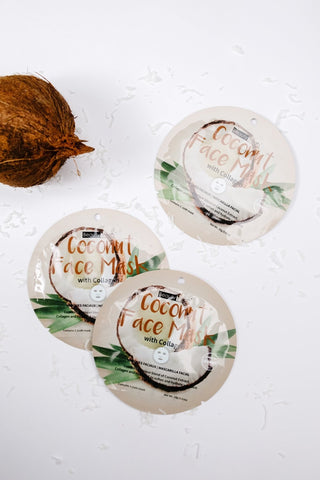 Home For The Holidays Face Mask in Coconut-[option4]-[option5]-[option6]-[option7]-[option8]-Womens-Clothing-Shop