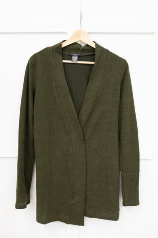 Sienna Sweater knit Cardigan In Olive-[option4]-[option5]-[option6]-[option7]-[option8]-Womens-Clothing-Shop