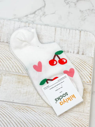 PREORDER: Fruity No Show Socks in Two Colors-[option4]-[option5]-[option6]-[option7]-[option8]-Womens-Clothing-Shop