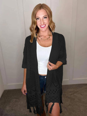 PREORDER: Crochet Cardigan in Six Colors-[option4]-[option5]-[option6]-[option7]-[option8]-Womens-Clothing-Shop