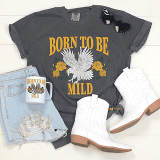 PREORDER: Born To Be Mild Band Tee Shirt-[option4]-[option5]-[option6]-[option7]-[option8]-Womens-Clothing-Shop