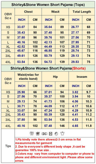 PREORDER: Short Sleeve Pajama Set with Shorts in Assorted Prints-[option4]-[option5]-[option6]-[option7]-[option8]-Womens-Clothing-Shop