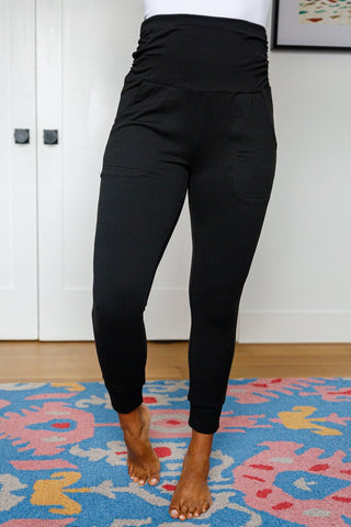 PREORDER: Haley Ruched Waist Legging in Four Colors-[option4]-[option5]-[option6]-[option7]-[option8]-Womens-Clothing-Shop