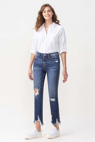 Lovervet Jackie High Rise Crop Straight Leg Jeans-[option4]-[option5]-[option6]-[option7]-[option8]-Womens-Clothing-Shop