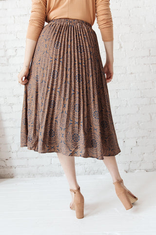 Cathedral Pleated Skirt-[option4]-[option5]-[option6]-[option7]-[option8]-Womens-Clothing-Shop
