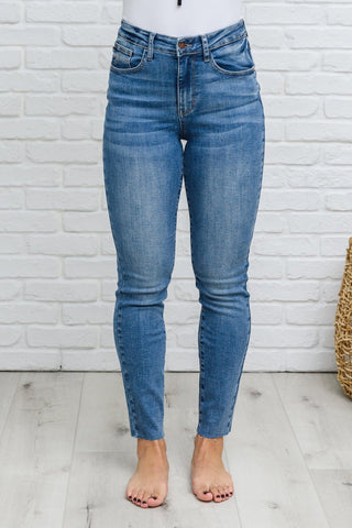 Becca Hi-Waisted Embroidered Pocket Relaxed Jeans-[option4]-[option5]-[option6]-[option7]-[option8]-Womens-Clothing-Shop