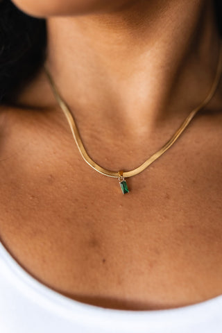 A Moment Like This Pendant Necklace in Green-OS-[option4]-[option5]-[option6]-[option7]-[option8]-Womens-Clothing-Shop