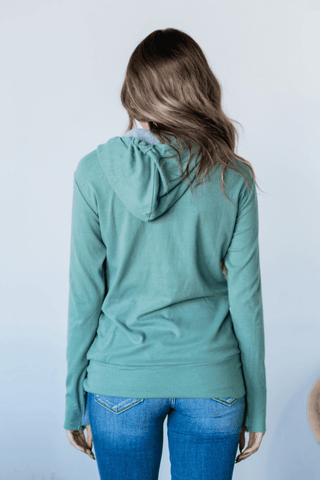 Ampersand Halfzip Sweatshirt - Simple Things-[option4]-[option5]-[option6]-[option7]-[option8]-Womens-Clothing-Shop