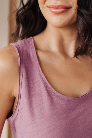 Anything But Ordinary Tank in Mauve-[option4]-[option5]-[option6]-[option7]-[option8]-Womens-Clothing-Shop