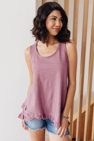 Anything But Ordinary Tank in Mauve-[option4]-[option5]-[option6]-[option7]-[option8]-Womens-Clothing-Shop