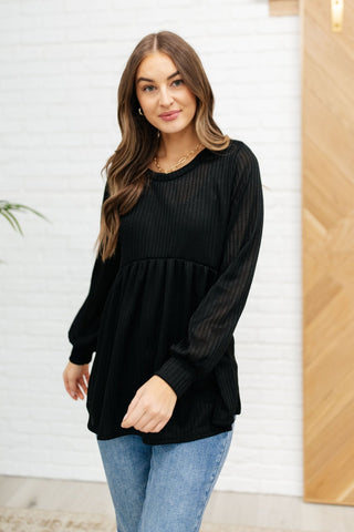 Back in Black Baby Doll Top-[option4]-[option5]-[option6]-[option7]-[option8]-Womens-Clothing-Shop
