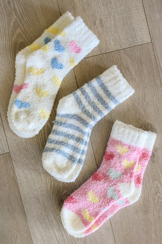 Be Mine Softest Cloud Socks set of 3-OS-[option4]-[option5]-[option6]-[option7]-[option8]-Womens-Clothing-Shop