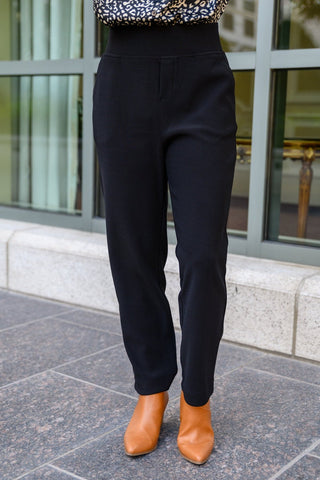 Big Dreams Stretch Pull On Dress Pants In Black-[option4]-[option5]-[option6]-[option7]-[option8]-Womens-Clothing-Shop
