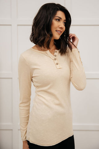 By The Fireplace Thermal Top in Oatmeal-[option4]-[option5]-[option6]-[option7]-[option8]-Womens-Clothing-Shop