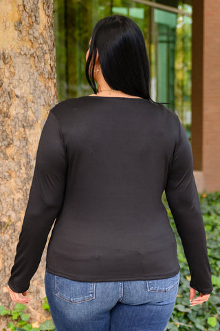 Can You Believe It Basic Long Sleeve Top In Black-[option4]-[option5]-[option6]-[option7]-[option8]-Womens-Clothing-Shop