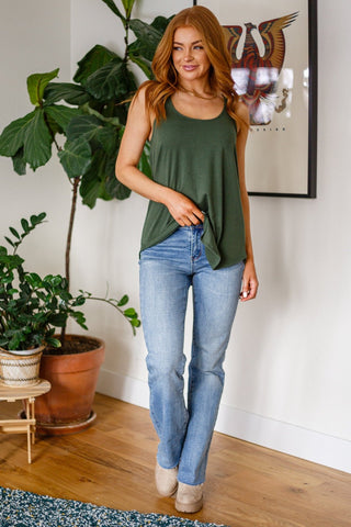 Can't Get Enough Top in Army Green-[option4]-[option5]-[option6]-[option7]-[option8]-Womens-Clothing-Shop