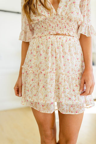 City Sweethearts Floral Skirt Set-[option4]-[option5]-[option6]-[option7]-[option8]-Womens-Clothing-Shop