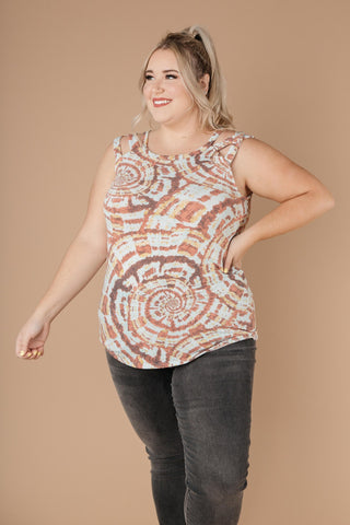 Concentric Rings Top-[option4]-[option5]-[option6]-[option7]-[option8]-Womens-Clothing-Shop