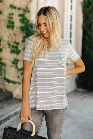 Cozy In Stripes Top in Gray-[option4]-[option5]-[option6]-[option7]-[option8]-Womens-Clothing-Shop