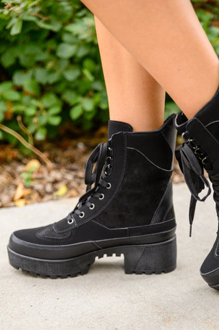 Desert Nights Lace Up Boots In Black-[option4]-[option5]-[option6]-[option7]-[option8]-Womens-Clothing-Shop