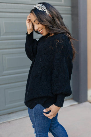 Designed For Details Sweater in Black-[option4]-[option5]-[option6]-[option7]-[option8]-Womens-Clothing-Shop
