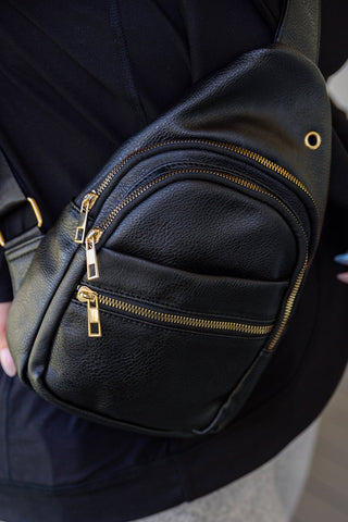 Effortlessly Chic Sling Bag In Black-[option4]-[option5]-[option6]-[option7]-[option8]-Womens-Clothing-Shop