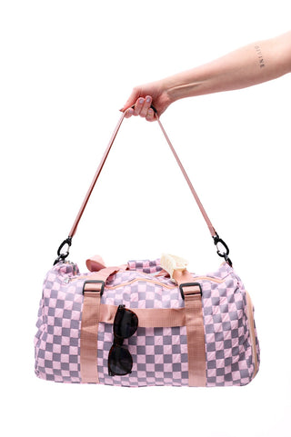 Elevate Travel Duffel in Pink-OS-[option4]-[option5]-[option6]-[option7]-[option8]-Womens-Clothing-Shop
