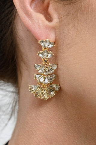 Ella Smoky Crystal Drop Earrings in Light Topaz-OS-[option4]-[option5]-[option6]-[option7]-[option8]-Womens-Clothing-Shop
