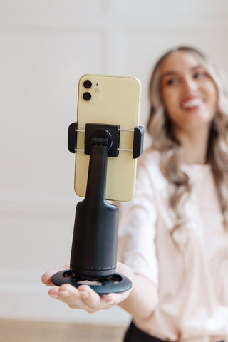 Face Tracking Smart Tripod In Black-OS-[option4]-[option5]-[option6]-[option7]-[option8]-Womens-Clothing-Shop