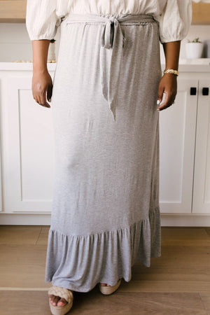 Falling For You Skirt In Heather Gray-[option4]-[option5]-[option6]-[option7]-[option8]-Womens-Clothing-Shop