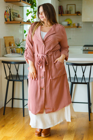 First Day Of Spring Jacket in Dusty Mauve-[option4]-[option5]-[option6]-[option7]-[option8]-Womens-Clothing-Shop