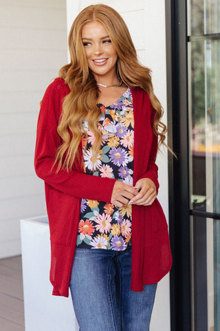 First Things First Hooded Cardigan-[option4]-[option5]-[option6]-[option7]-[option8]-Womens-Clothing-Shop
