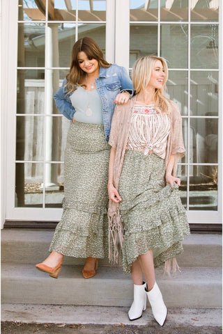Floral Visions Skirt-[option4]-[option5]-[option6]-[option7]-[option8]-Womens-Clothing-Shop