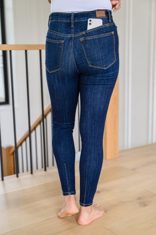 Georgia Back Yoke Skinny Jeans with Phone Pocket-[option4]-[option5]-[option6]-[option7]-[option8]-Womens-Clothing-Shop