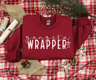 PREORDER: Gangsta Wrapper Graphic Sweatshirt-[option4]-[option5]-[option6]-[option7]-[option8]-Womens-Clothing-Shop