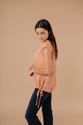 Girls Don't Sweat Sweater In Apricot-[option4]-[option5]-[option6]-[option7]-[option8]-Womens-Clothing-Shop