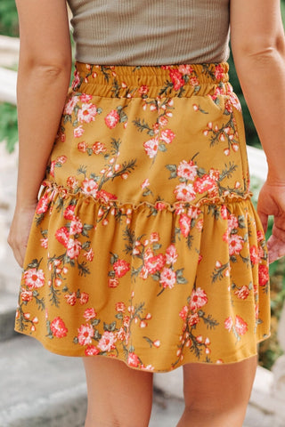 Golden Blooms Skirt-[option4]-[option5]-[option6]-[option7]-[option8]-Womens-Clothing-Shop
