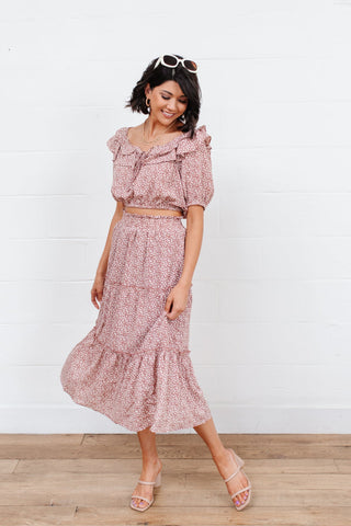 Golden Hour Skirt In Rose-[option4]-[option5]-[option6]-[option7]-[option8]-Womens-Clothing-Shop